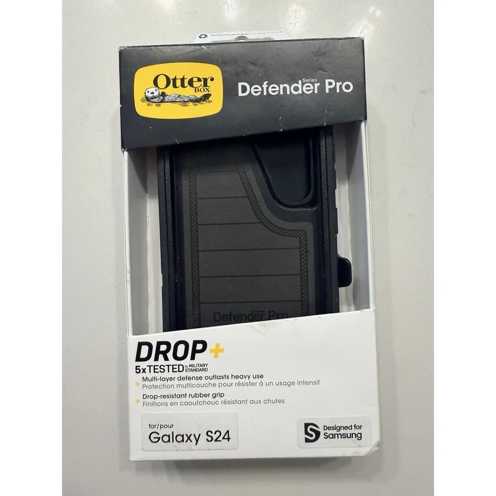 OtterBox Defender Pro Case for Samsung Galaxy S24 w/Belt Clip (Brand New)